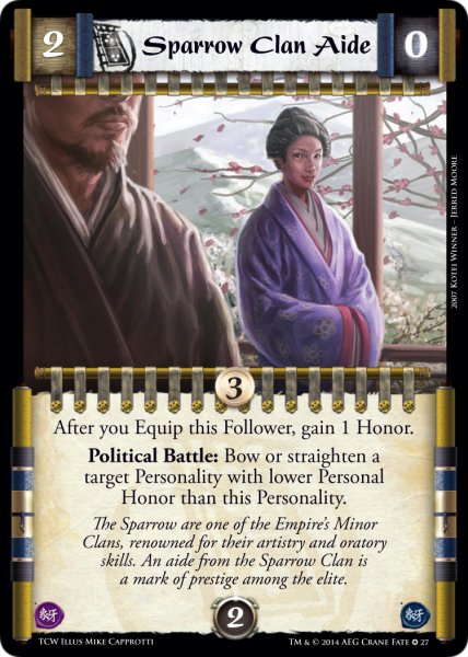 Sparrow Clan Aide